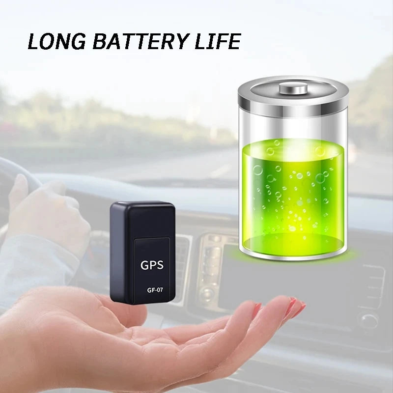 Mini GF-07 GPS Tracker Car Bike Bicycle Pets Children Real Time Tracking Positioner Strong Magnetic Anti-lost Locator