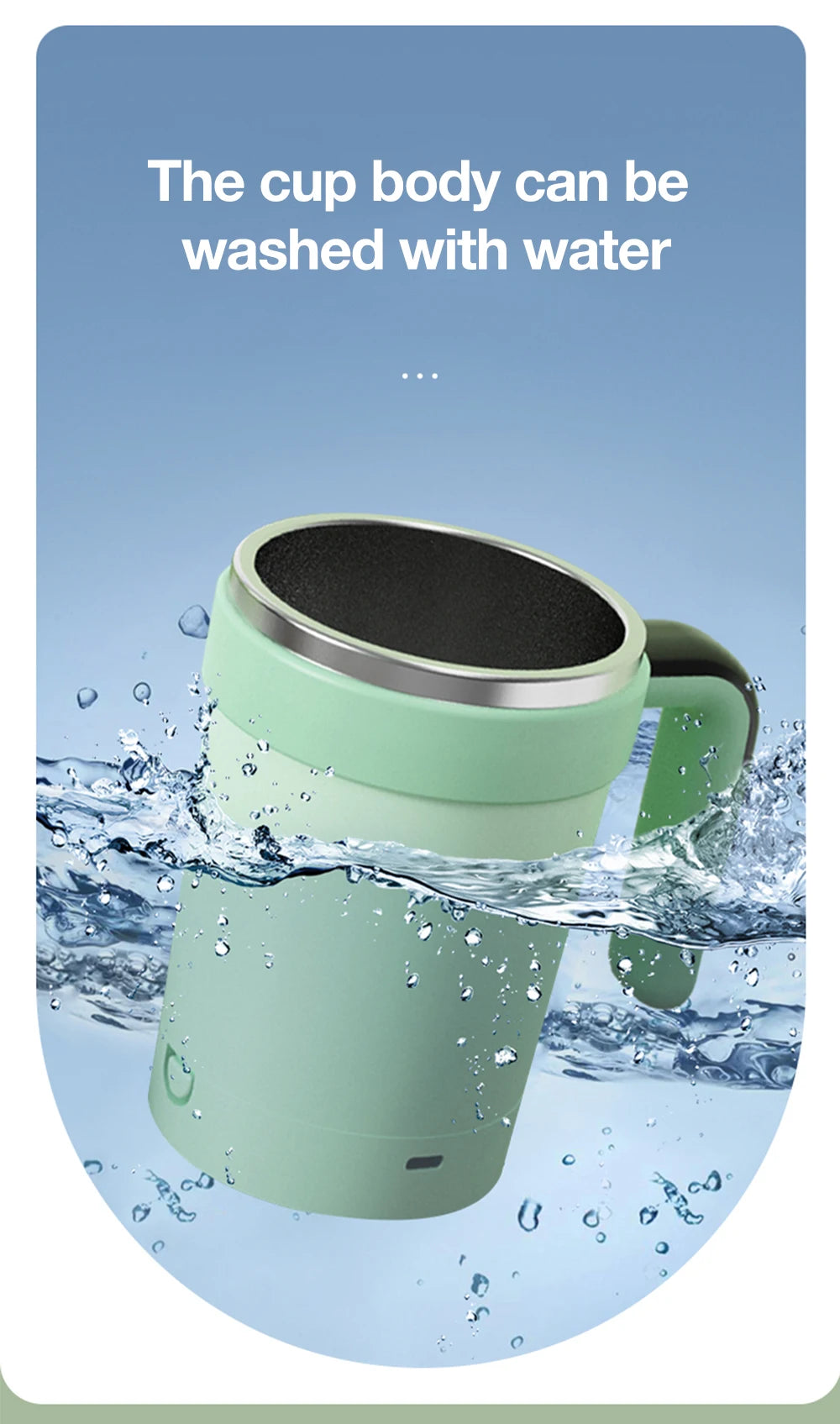 Automatic Stirring Cup Rechargeable Magnetic Mixer