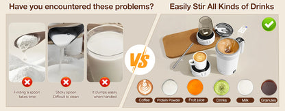Automatic Stirring Cup Rechargeable Magnetic Mixer