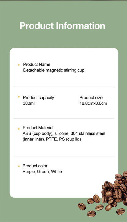 Automatic Stirring Cup Rechargeable Magnetic Mixer